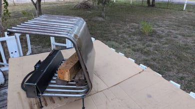 FF Full Fireback Accessory FAR Infrared Heat Reflector Added Grate Hea