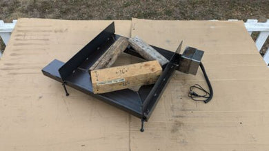 24DS16D Double SidedFireplace Grate Heat Exchanger Tube Blower Hot A