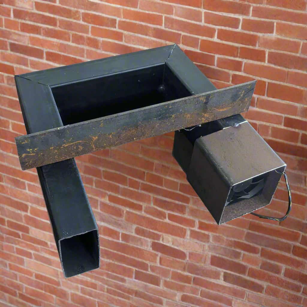 Assembled Right handed
Over time and use it will form a natural gun blue patina with the heat of the fire.