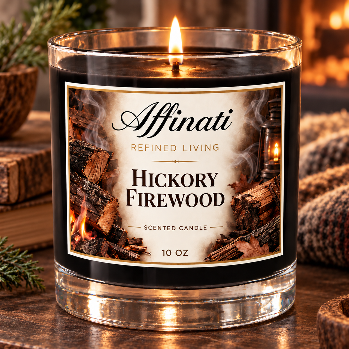 Hickory Firewood Original Candle