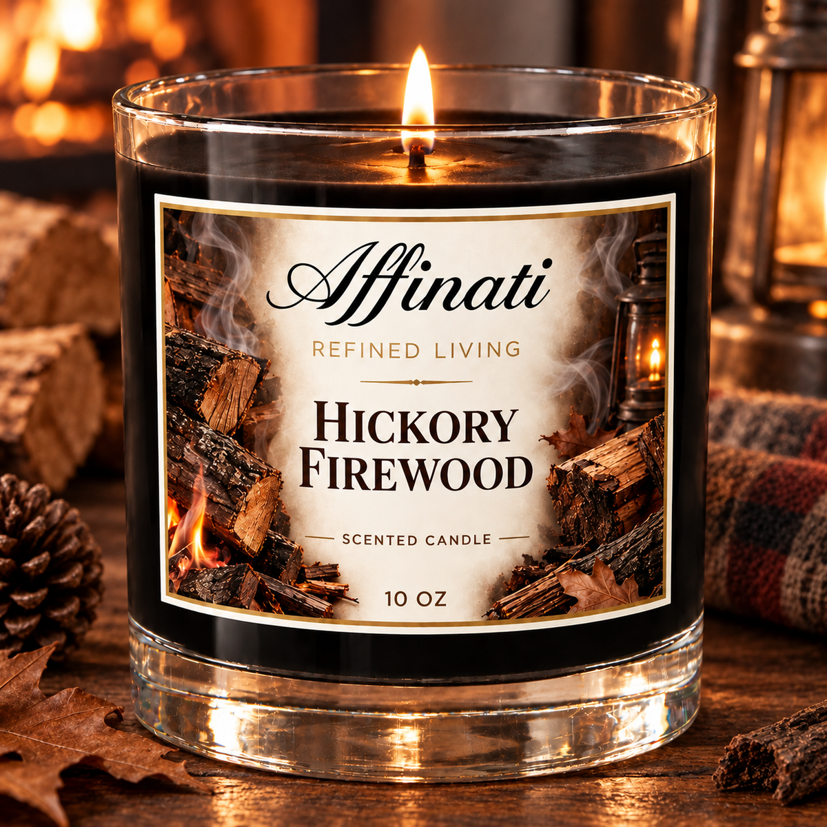 Hickory Firewood Original Candle