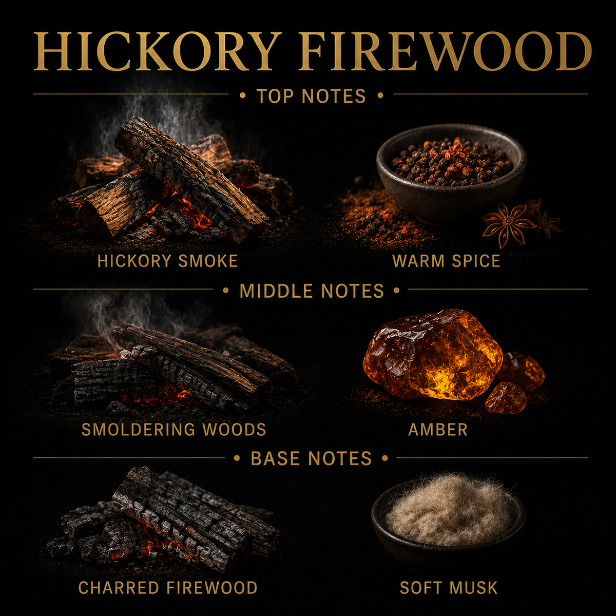 Hickory Firewood Original Candle
