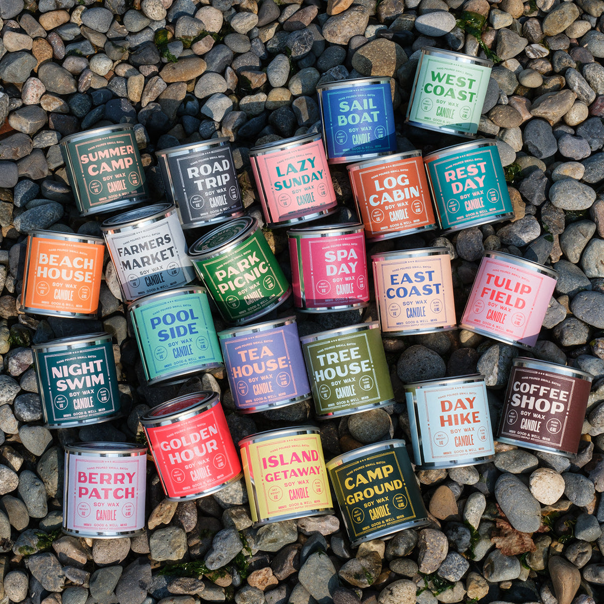 Log Cabin Soy Candle
