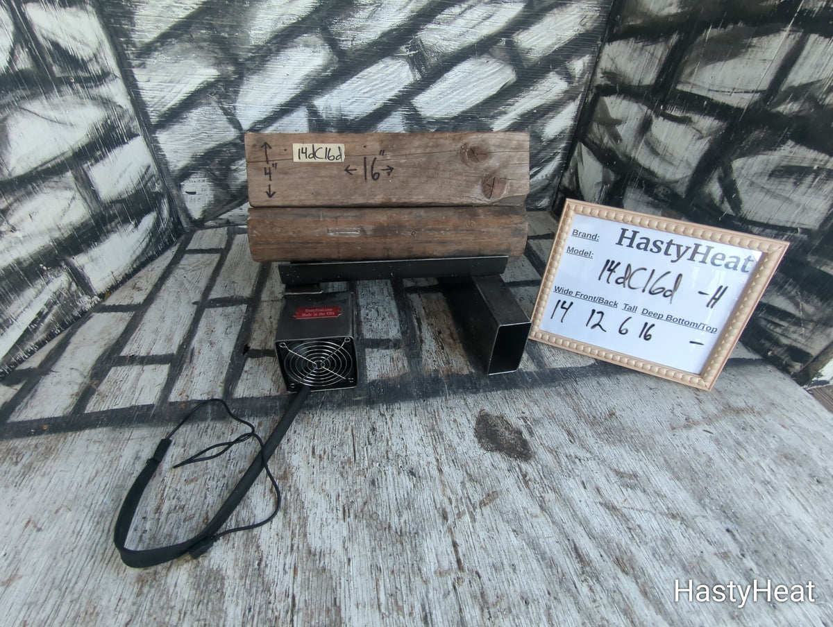 HTH Long Lasting Durable Heavy Duty Fireplace Grate, many sizes avaliable for the very best fit, blows heated air warming your home.
