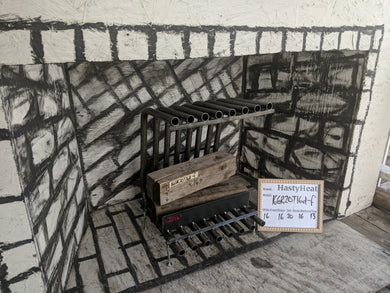 16GR20T16D-F fanless natural convection tube fireplace grate.