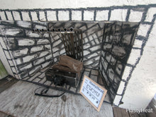 16TGR Small Tapered Fireplace Grate Heater Heat Exchanger Blower