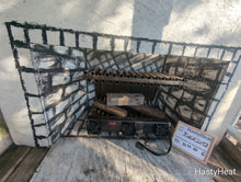 30DGR 30" Wide Double Row Fireplace Grate Heater Heat Exchanger Blower