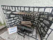 24GR Large Fireplace Grate Heater Heat Exchanger Blower