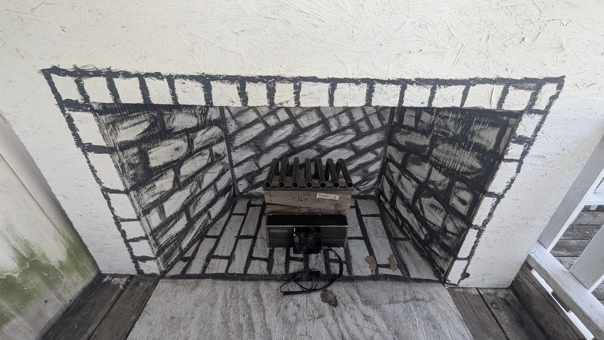14GR 14" wide Fireplace Grate Heater Heat Exchanger Blower