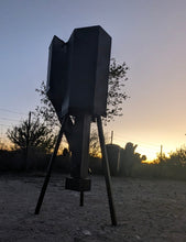 CHP Suomavator gravity feed wood pellet rocket stove