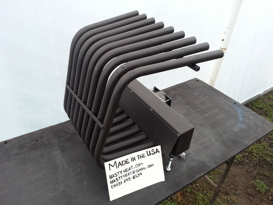 16TGR Small Tapered Fireplace Grate Heater Heat Exchanger Blower