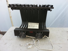 Large double row tubular blower fireplace grate heat exchanger