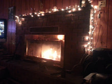 163Q 14~24TD Cube Fireplace Insert Grate Heater Heat Exchanger Blower