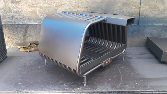 20RC 24~44W14~24T (32") RC RIB CAGE, doppelseitiger Kaminrost-Wärmetauscher mit Gebläse