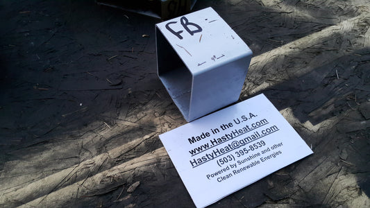 120FB 120mm Fan Box 5x5x0.120 sq tube 4" long used throughout our product line.