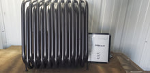 Medium Double Row Tube Fireplace Grate Heater with dual blowers