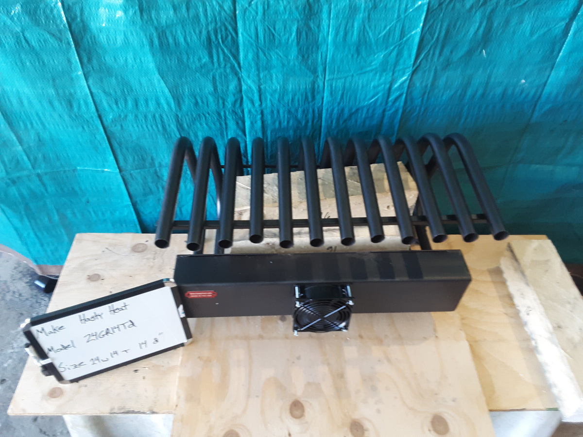 24GR Large Fireplace Grate Heater Heat Exchanger Blower