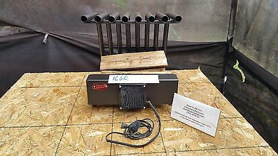 16GR Small Fireplace Grate Heater Heat Exchanger Blower