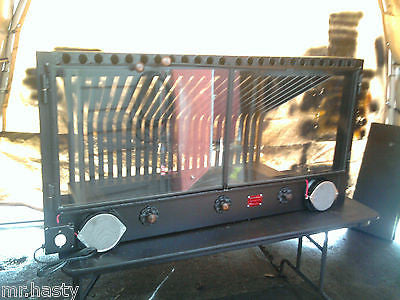 CFI - Custom Fireplace Insert, Fireplace Heat Exchanger, With Ceramic Glass Fireplace Doors