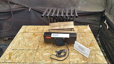 16GR Small Fireplace Grate Heater Heat Exchanger Blower