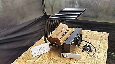 16GR Small Fireplace Grate Heater Heat Exchanger Blower