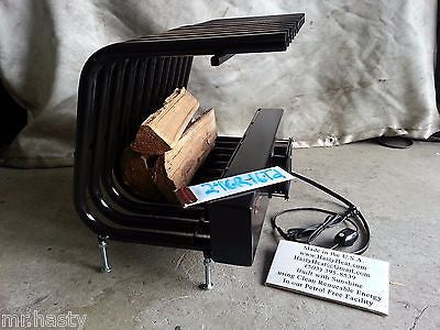 24GR Large Fireplace Grate Heater Heat Exchanger Blower