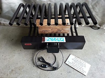 24GR Large Fireplace Grate Heater Heat Exchanger Blower