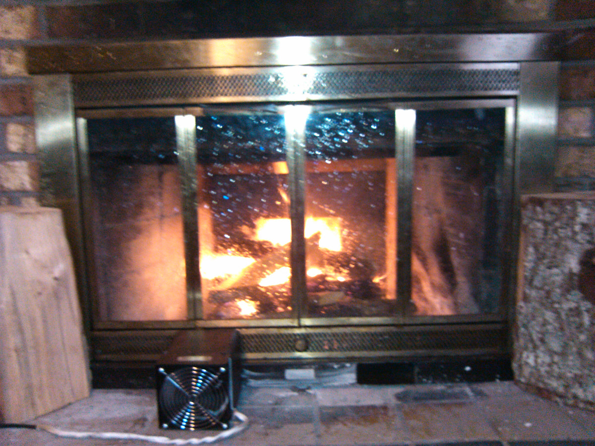 161Q Small Cube Fireplace Insert (for use with glass doors) Fireplace Grate Heater Heat Exchanger Blower