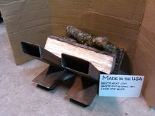 V for Victory Fireplace Fire Dogs