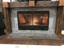 CFI - Custom Fireplace Insert, Heat Exchanger, With Ceramic Glass Fireplace Doors